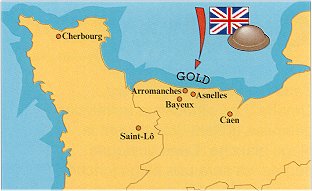 Carte d'Arromanches