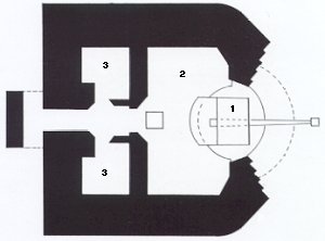 casemate vue de dessus