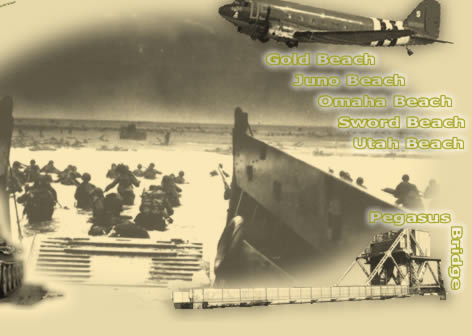 debarquement du 6 juin 1944 en Normandie - operation Neptune Overlord